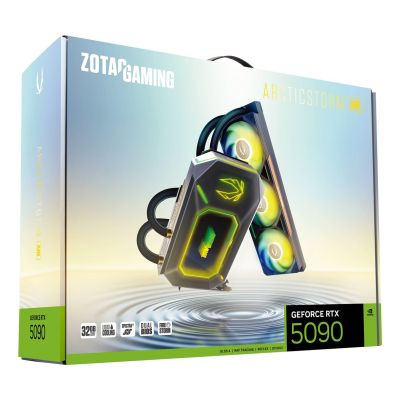 6. ZOTAC GAMING GeForce RTX 5090 ARCTICSTORM AIO graphics card
