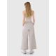 8. Women's casual wide-leg trousers 4F 4FWSS25TTROF1012-83S