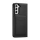 7. Magnet Card Case for Samsung Galaxy S22 + (S22 Plus) Pouch Wallet Card Holder Black