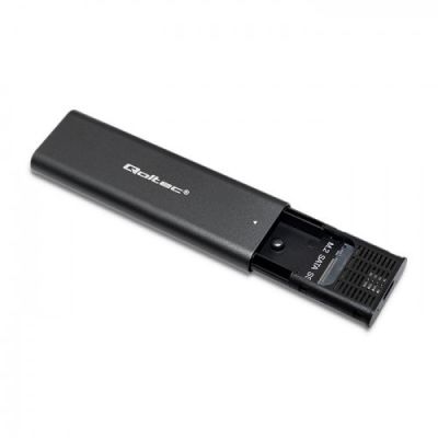 10. QOLTEC M.2 SATA SSD CASE | NGFF | USB TYPE C