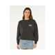 RIP CURL Bells Heritage Crew Women's Sweatshirt Black