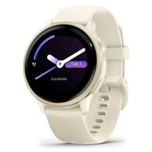 Garmin Vivoactive 6 42mm Bone/Lunar Gold watch