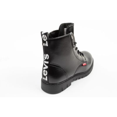 4. Levi's girls' Pasadene SE ankle boots, black, with zipper