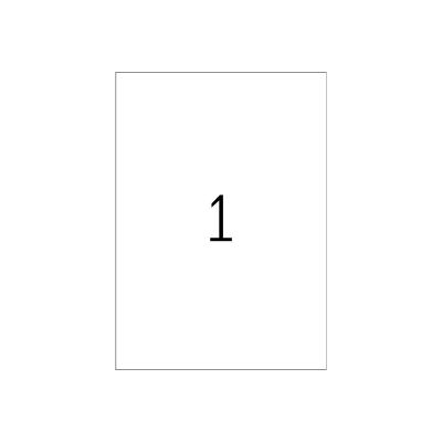 2. HERMA 8694 Printable Labels Transparent Self-adhesive Printable Labels