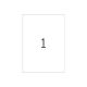 2. HERMA 8694 Printable Labels Transparent Self-adhesive Printable Labels