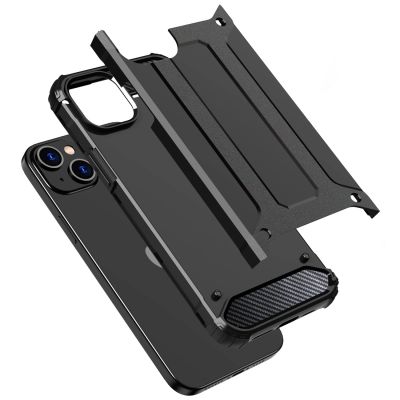 5. iPhone 15 Plus Hybrid Armor case - blue