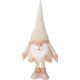 19. SANTA CLAUS ON TELESCOPIC LEGS 30X18X100CM GOLD