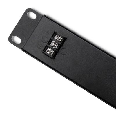 4. QOLTEC PATCH PANEL RACK | 48V | 24 PORTS | PASSIVE POE INJECTOR | BLACK
