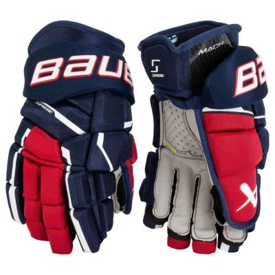 4. Bauer Supreme Mach Sr M 1061895 Hockey Gloves