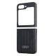 6. Audi Synthetic Leather MagSafe Case for Samsung Galaxy Z Flip 6 - Black
