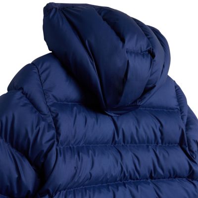 5. adidas Synthetic Down Navy Blue Kids Jacket JL7392