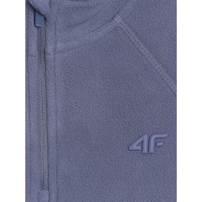 7. Girls' thermal fleece underwear (top) 4F 4FJRAW25UFLEF070-31S