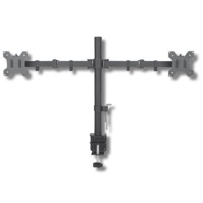 4. TECHLY DOUBLE DESK ARM 2X LED/LCD 13-27 CA