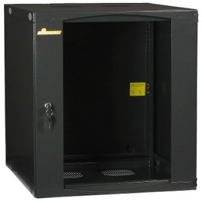 WALL-HUNG RACK CABINET, TWO-SECTION R19-12U/600/2S