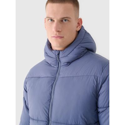 5. Men's winter down jacket with synthetic filling 4F 4FWAW24TDJAM480-32S
