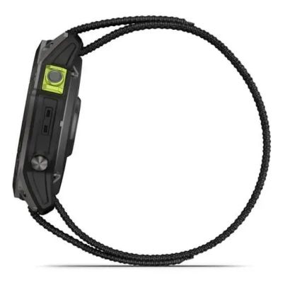 15. Garmin Enduro 2 Solar Black Carbon Gray DLC Ti Ultrafit Band 010-02754-01 Sports Watch