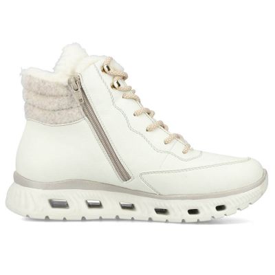 31. Rieker W RKR720 insulated sports boots, white