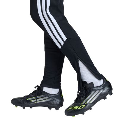 5. adidas Tiro 26 League Training Slim Kids Pants Black and White JY7117