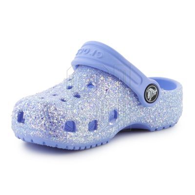 3. Crocs Classic Glitter Clog T Jr 206992-5Q6 flip-flops