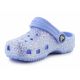 3. Crocs Classic Glitter Clog T Jr 206992-5Q6 flip-flops