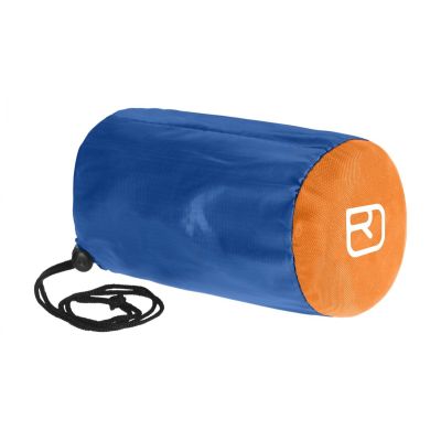 2. ORTOVOX Bivy Ultralight Adult Rectangular Polyurethane Sleeping Bag, Silver Blue, Orange