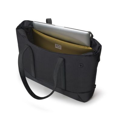 7. DICOTA D31977-RPET 14.1" Shopper Eco Motion Laptop Bag for Women Black