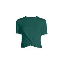 CASALL Delight Short Wrap Tee green