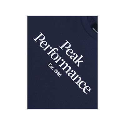 4. T-Shirt Peak Performance Jr Original Tee blue