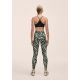 5. Casall Essential Printed Tights Women's Leggings Green