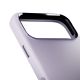 6. Puro Icon Mag Pro Liquid Silicone Case for iPhone 17 Pro Max, MagSafe Compatible, with Camera Protection and Aluminum Buttons - Pink