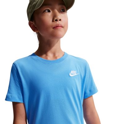 3. Nike Sportswear Kids' T-Shirt Light Blue FZ5177 412