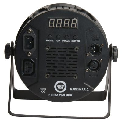 11. LIGHT4ME PENTA PAR 8x12W MKII RGBWA - LED slim