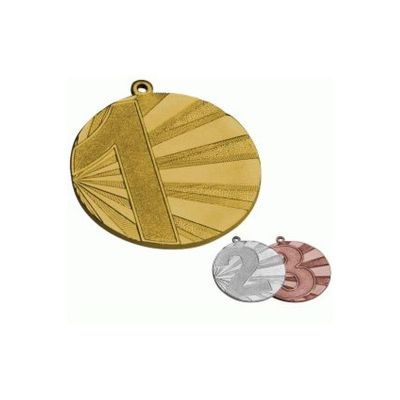 5. Gold steel medal, first place