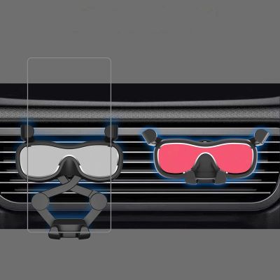 5. Gravity smartphone car holder for air vent with air freshener black (YC06)