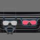 5. Gravity smartphone car holder for air vent with air freshener black (YC06)