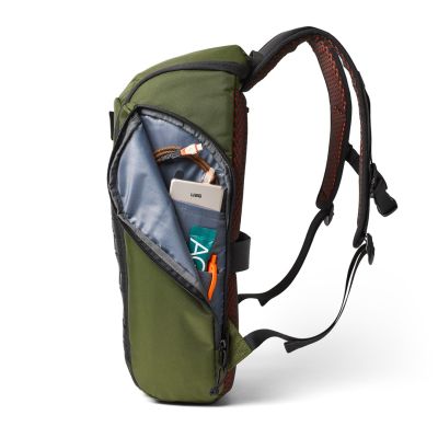 3. Urban Armor Gear 984174117297 Backpack Travel Backpack Olive, Orange Nylon