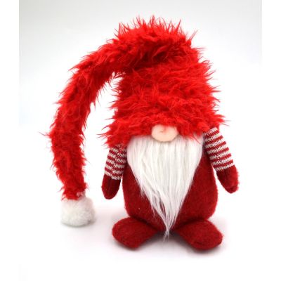 16. GNOME WITH FUR HAT 86CM