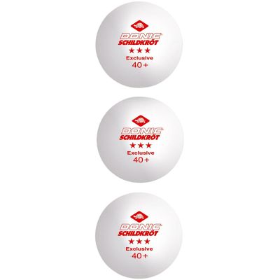 5. TABLE TENNIS RACKET COVER 3 BALLS SET PERSSON 600 DONIC