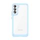 3. Outer Space Case for Samsung Galaxy S23 cover with a flexible frame blue