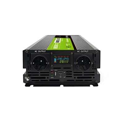 4. GREEN CELL LCD INVERTER 24V/230V 3000W/6000W PURE SINE INVGC24P3000LCD