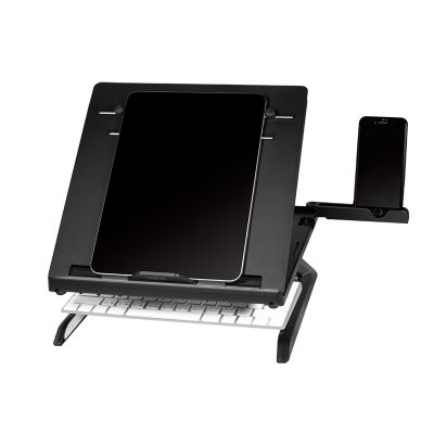 7. LogiLink AA0133 Laptop Stand Notebook Stand Black 40.6 cm (16")