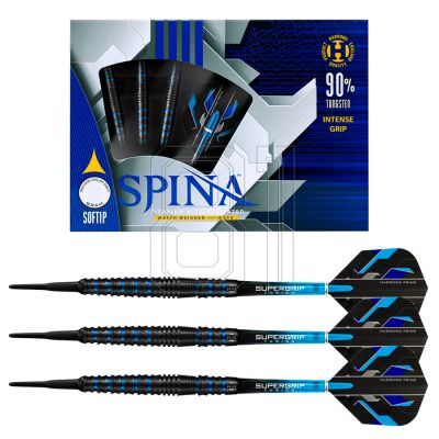 13. Darts Harrows Spina Black 90% Softip HS-TNK-000013753