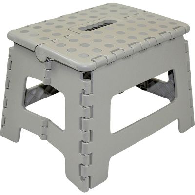 5. FOLDABLE ANTI-SLIP STOOL GRAY