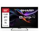 SHARP 55HR7265E QLED 55" 4K Ultra HD Google TV Dolby Digital Plus DVB-T2 Black