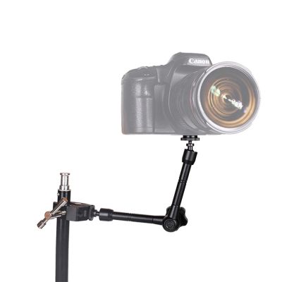 2. Clamp holder for camera, camera, microphone