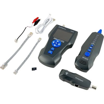 ALANTEC Professional Network and Coaxial Cable Tester with TDR Measurement, PING Test and PoE (NI056)