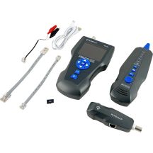 ALANTEC Professional Network and Coaxial Cable Tester with TDR Measurement, PING Test and PoE (NI056)