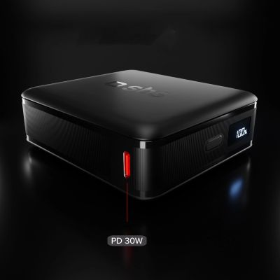 10. SBS HD 30W 10000mAh USB-C Powerbank with LCD Display - Black