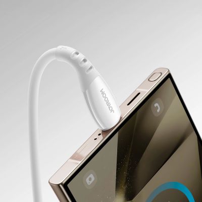 9. Joyroom S-A59 Vibrant Series 3A USB-A - USB-C cable 1.2m - white