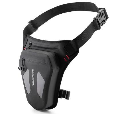 Rockbros Motorcycle Bag for Leg, Thigh, Waist, Shoulder - Black